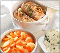 Cocotte de Veau Roquefort et Noix