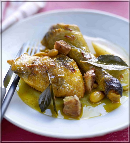 fricassee_de-pintade_aux_amandes