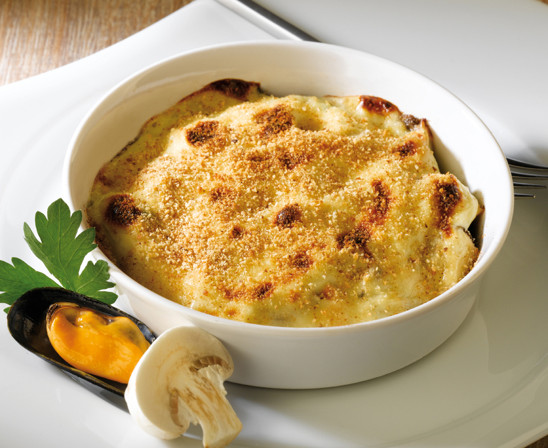 Cassolette de Moules gratinée au Pont l'Évêque | A Vos Assiettes