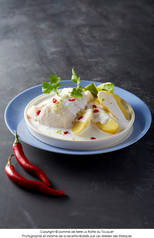 ratte_du_touquet_et_dos_de_cabillaud_au_lait_de_coco_a_la_citronnelle