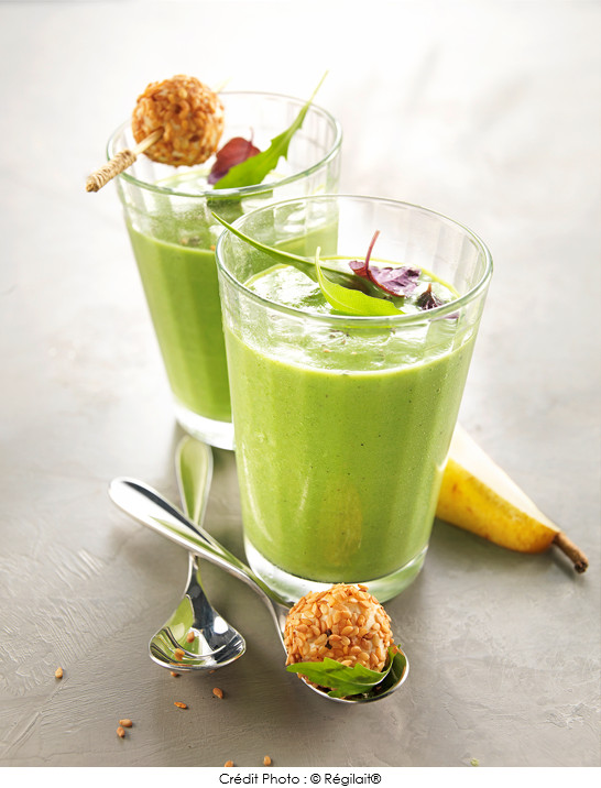 veloute_glace_poire_et_roquette_rocher_de_chevre_au_sesame