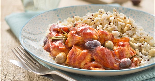 Sauté de dinde aux olives, Riz Blé Sarrasin & Quinoa Uncle Ben's® | A