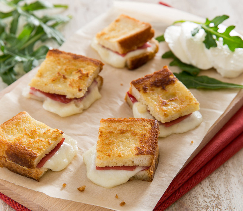 mozzarella en carrosse