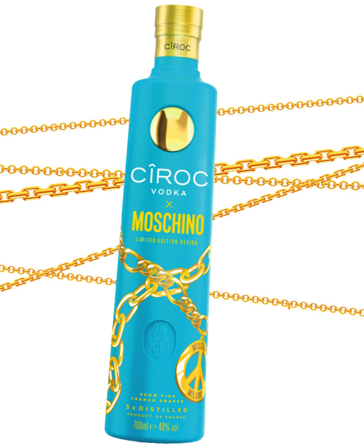 moschino and ciroc