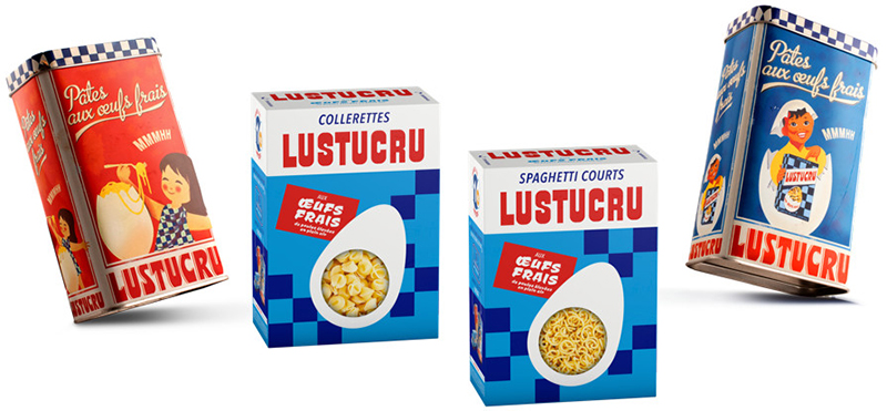 Packagings 100 ans Lustucru