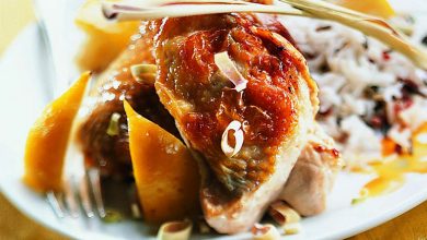 Fricassée pintade citrons confits citronnelle