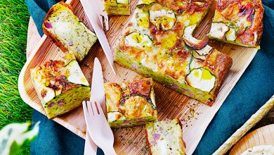 Gâteau de courgettes Chabichou