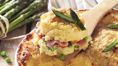 Gâteau pommes de terre Jambon de Parme