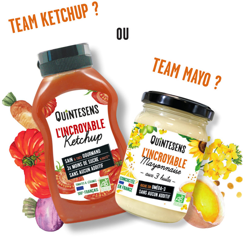 Ketchup Mayonnaise Quintesens