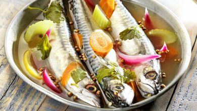 Maquereaux marinés vin blanc