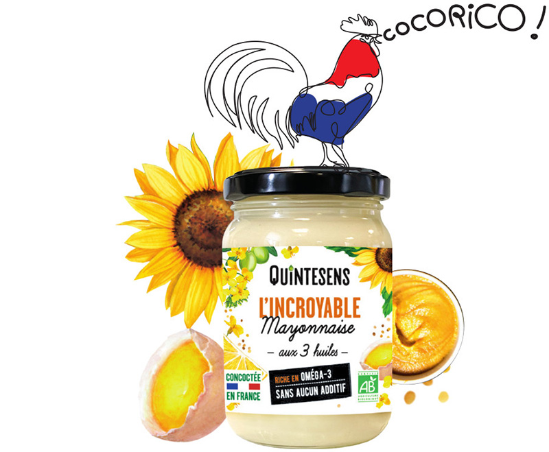 Quintesens L’Incroyable Mayonnaise Bio 