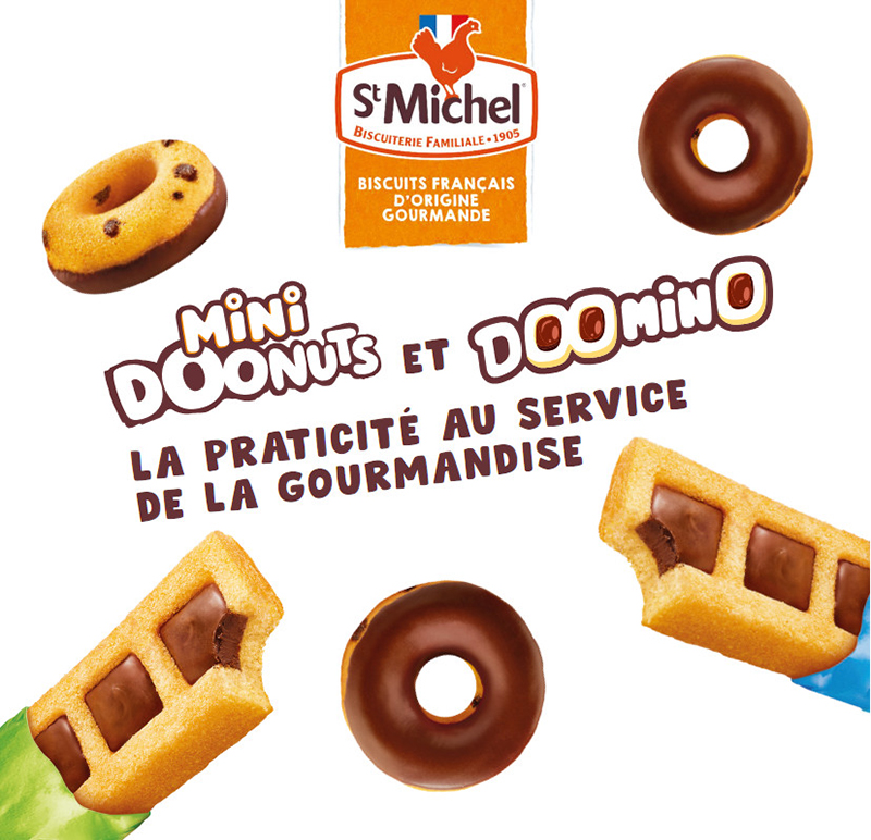 St Michel Mini Doonuts Doomino