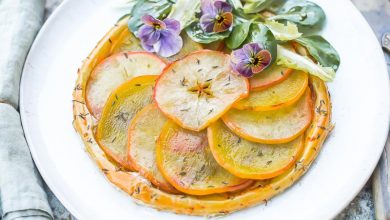 Tatin de Betterave jaune pomme Pink Lady