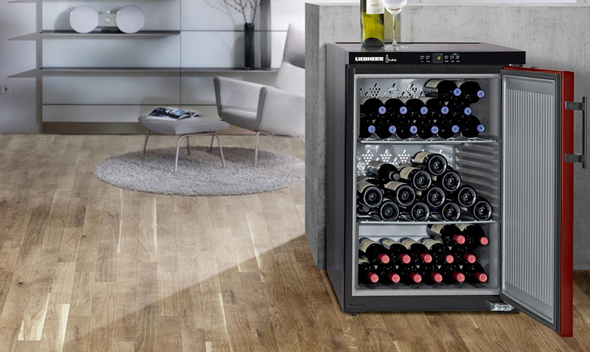 La cave à vin de conservation WK66 de LIEBHERR, symbole de