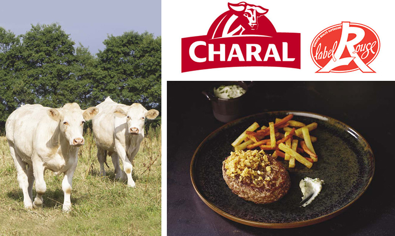 En 2021, le steak haché Charal se met aux couleurs du Label Rouge
