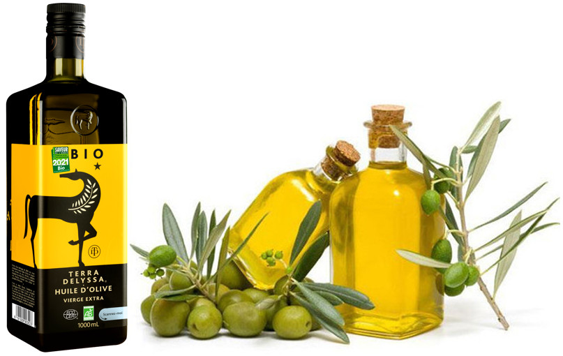 L’huile d’olive vierge extra BIO Terra Delyssa