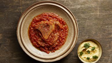 Osso buco à l’orange cumin, polenta coriandre