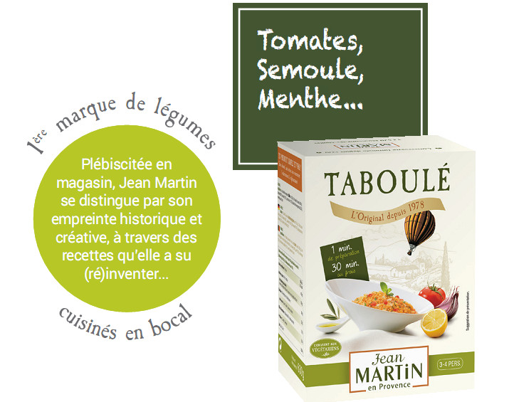 Martin Pack Taboulé Jean 