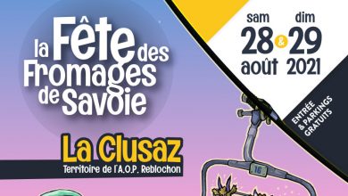 Affiche Fête des Fromages de Savoie 2021