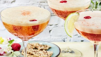 Cocktail passion bière menthe