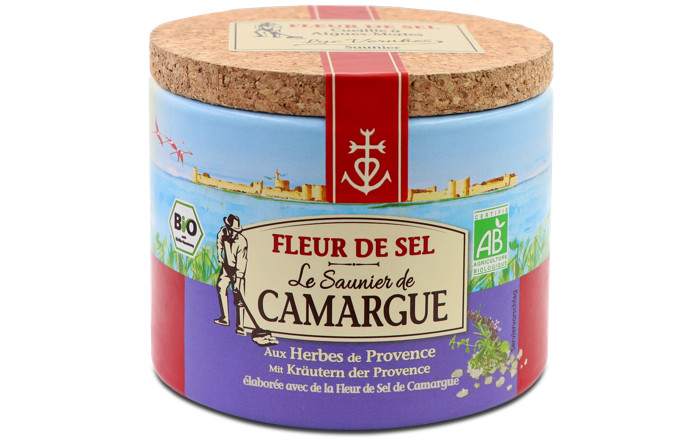 Le Saunier de Camargue Fleur de Sel aux herbes de Provence 
