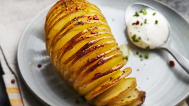 Pomme de terre Hasselback suédoise