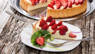 Tarte aux fraises croustillante