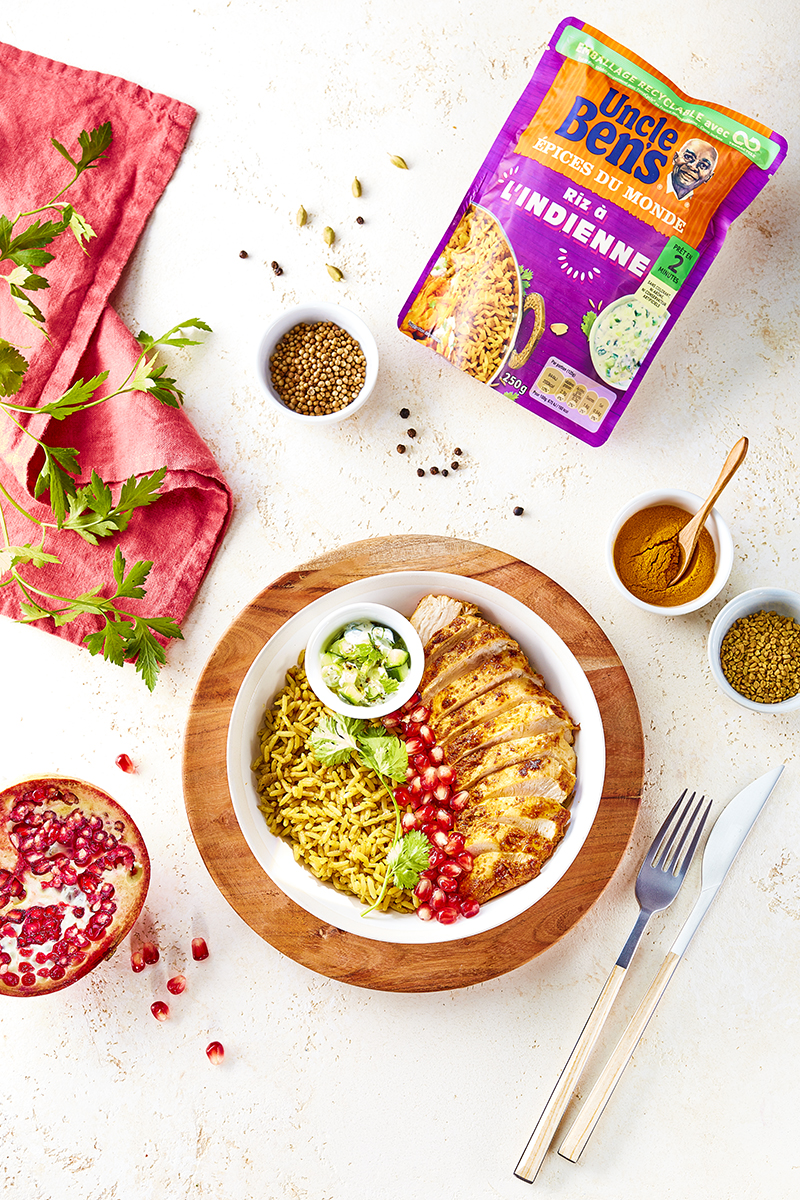 Indian bowl poulet tandoori