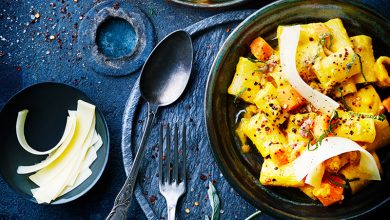 Bolognaise crémeuse de potiron