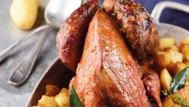 Celtiane sautée Pintade rôtie Grand-mère