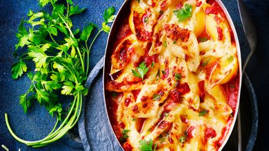 Conchiglioni farcis fromages