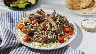 Côtelettes d’agneau marinade grecque