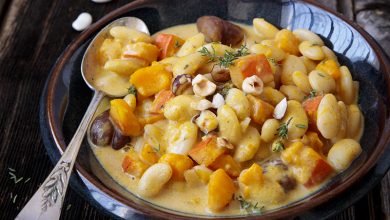 Mijoté d’automne haricots blancs butternut