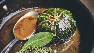 Paupiette de lapin confite en habit d’automne