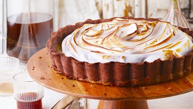 Tarte moka lait café