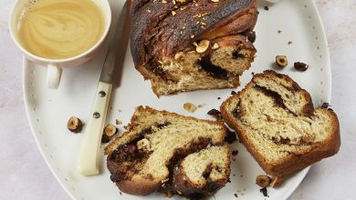 Brioche façon Babka pâte à tartiner Karéléa