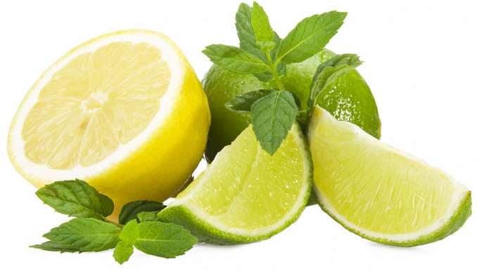 Citrons verts et jaunes