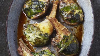 Côtes d’agneau Bio façon caillettes