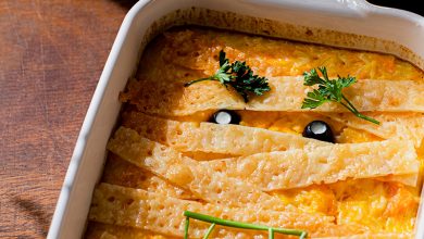 Gratin de potimarron au Comté