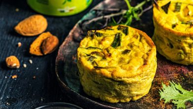 Les petits flans poireaux au dessert Soja Amande