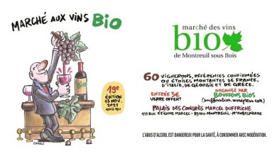 Marché des Vins Bio de Montreuil