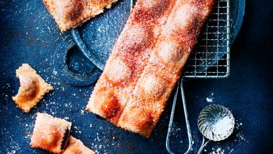 Raviolis croustillants chocolat