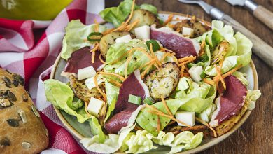 Salade landaise laitue & carottes râpées
