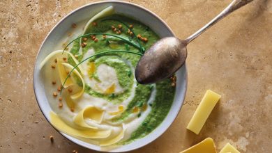 Velouté bicolore panais-brocoli Beaufort