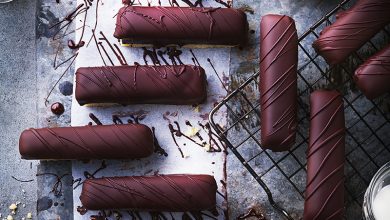 Barres caramel & chocolat