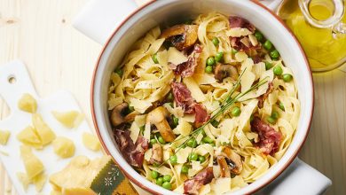 One Pot Pasta façon carbonara Sbrinz AOP