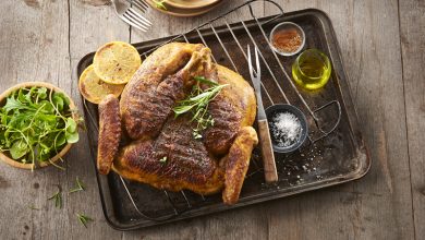 Pintade en crapaudine au citron