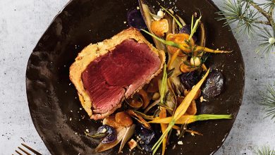 Bœuf en croûte & concassé de noisette