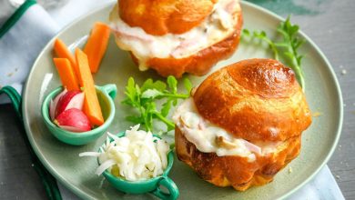 Briochettes parisiennes à la tomme de chèvre