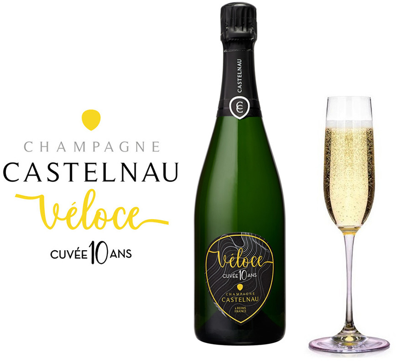 Véloce Cuvée 10 ans Champagne CASTELNAU